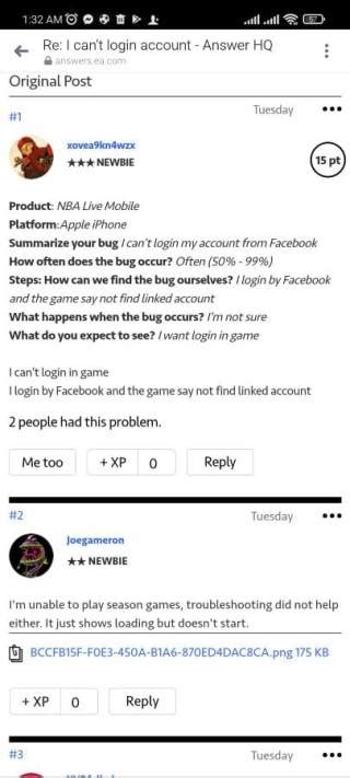 nba live mobile|Solved: Unable to login .